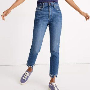 Madewell high rise boyjean